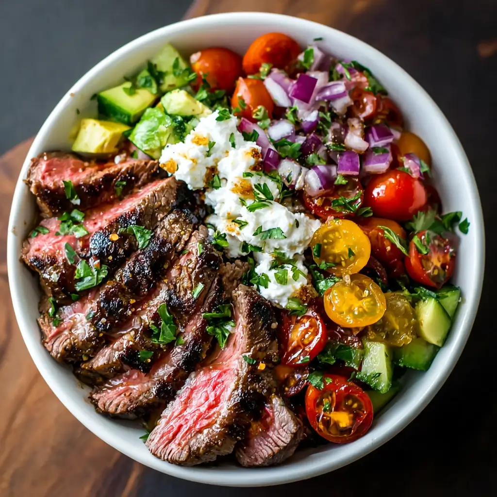 Mediterranean-Steak-Bowl-Recipe-featured
